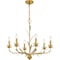Quoizel Maria Chandelier 6 Lights Gold Leaf MAA5027GFL - alternate 6